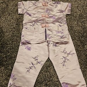 Chianese purple 💜 outfit 2T